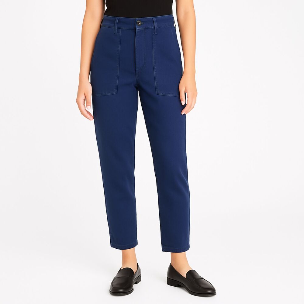 The Great Slouch Armies Pants Womens 26 Navy Tapered Casual Utility Workwear Fit